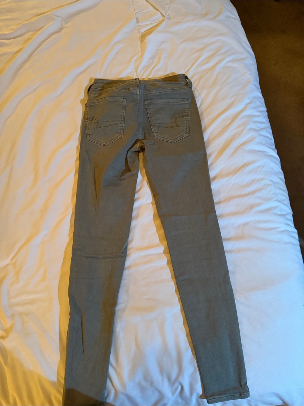 American Eagle Outfitters Olive Green Women's Jeggings